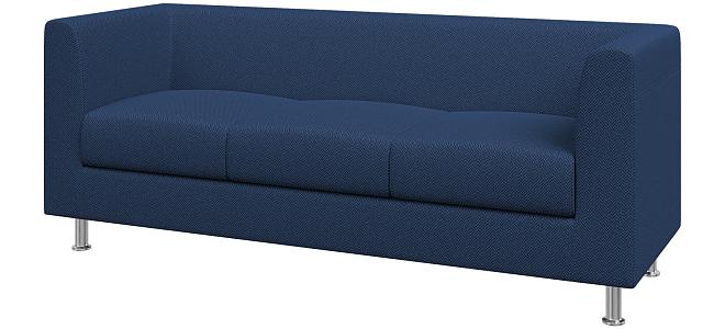 Домино. Диван 3-местный. Sweet blue.